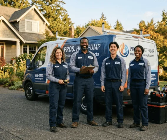 Heat Pump Installation company in Wickett, TX